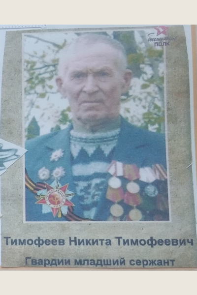 Тимофеев Никита Тимофеевич