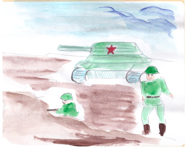 На поле боя