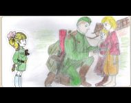 Солдат вернулся